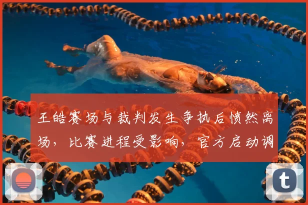 王皓赛场与裁判发生争执后愤然离场，比赛进程受影响，官方启动调查